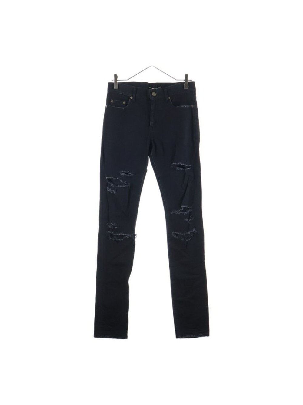 Saint Laurent Paris Archive Hedi Era Low West Skinny Denim Pants M Sk Lw Low